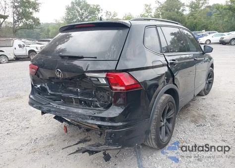 2024 Volkswagen Tiguan 2.0T Se R-Line Black from USA, damaged, VIN 3VV8B7AX1RM043565